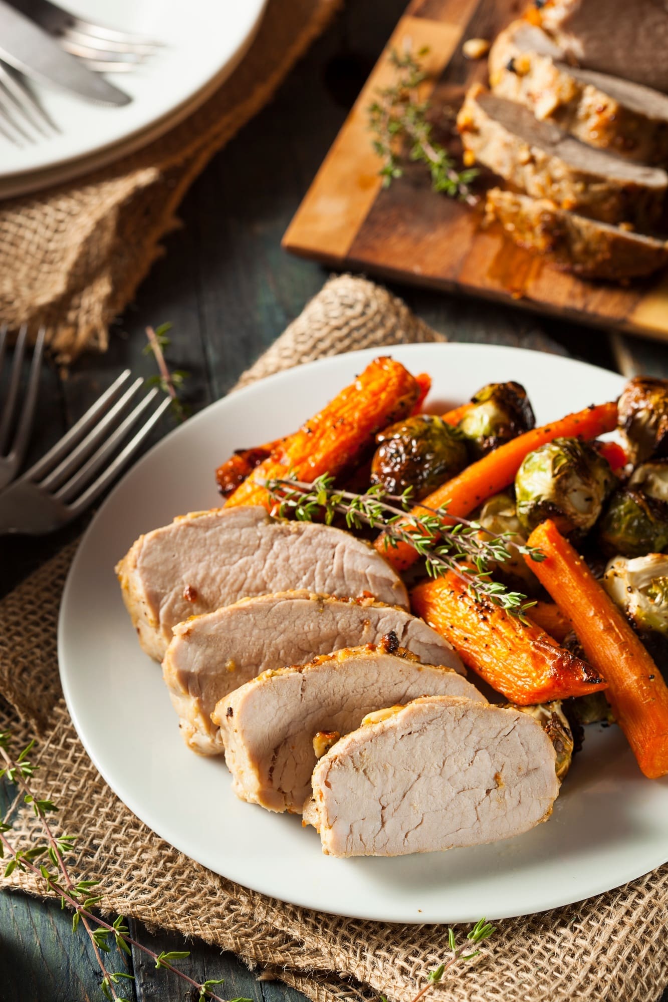 oven-baked pork tenderloin