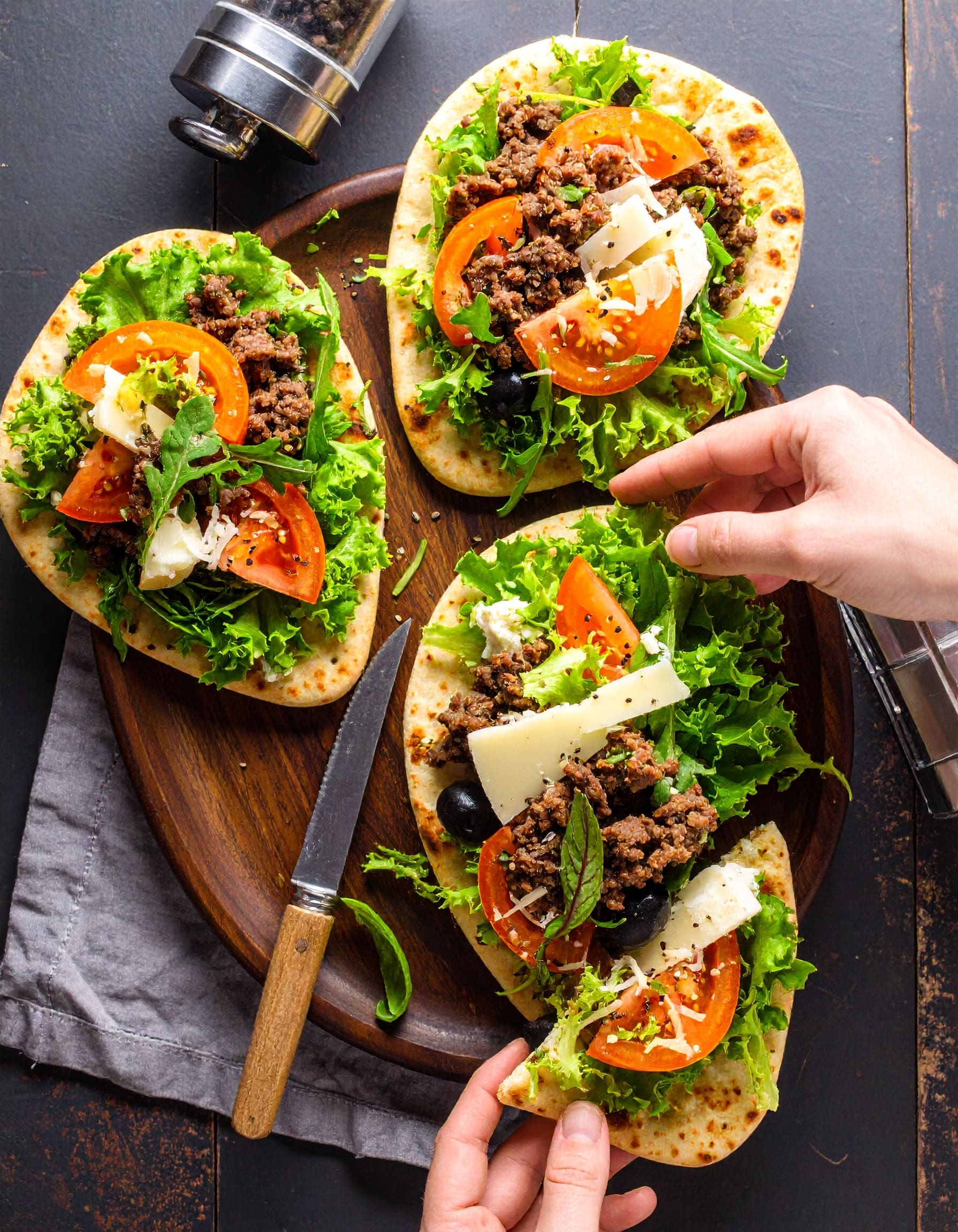 MenuCochon - Gourmet and tasty recipes naan beef bread